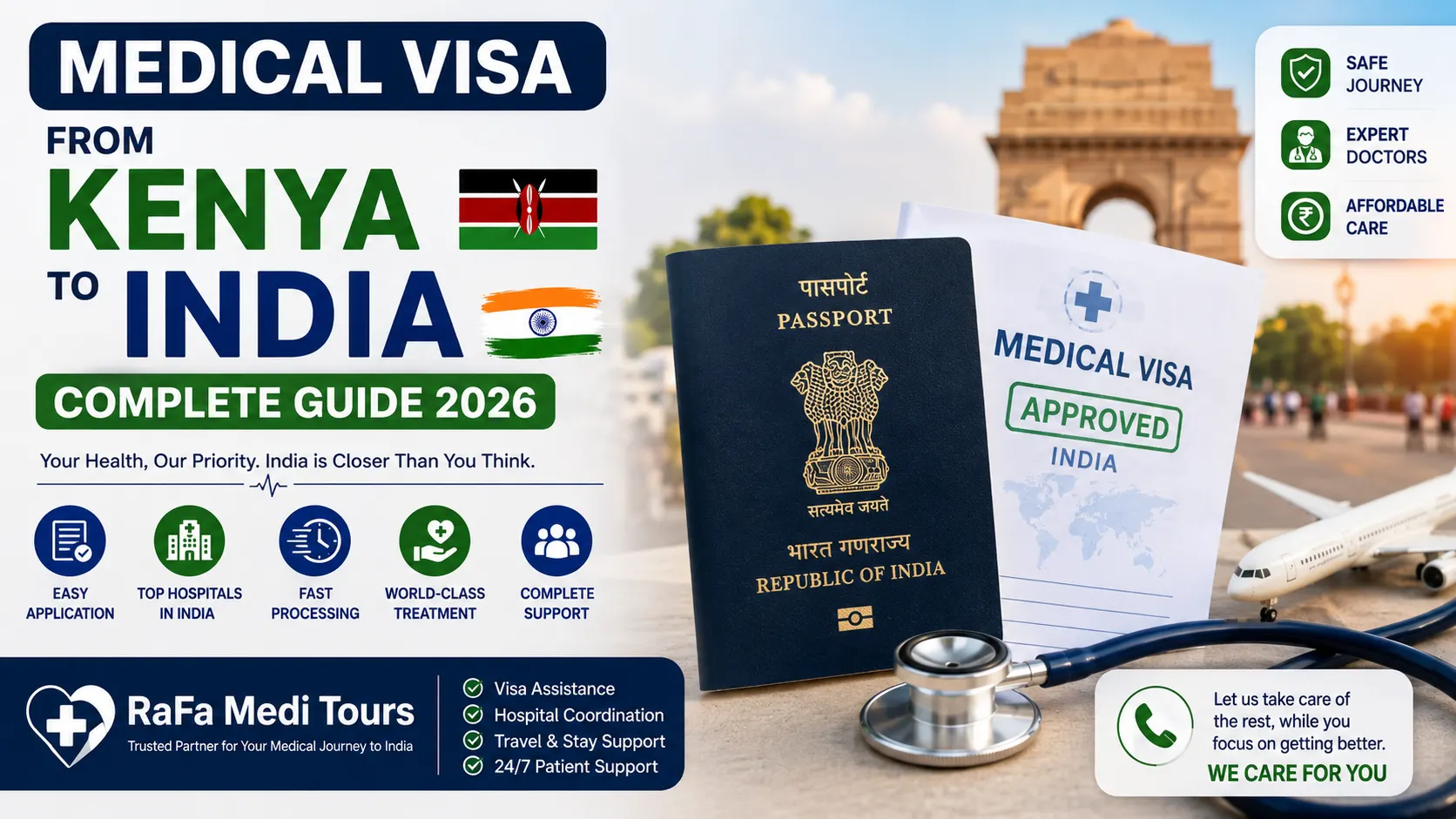 Medical Visa from Kenya to India | Complete Guide 2026