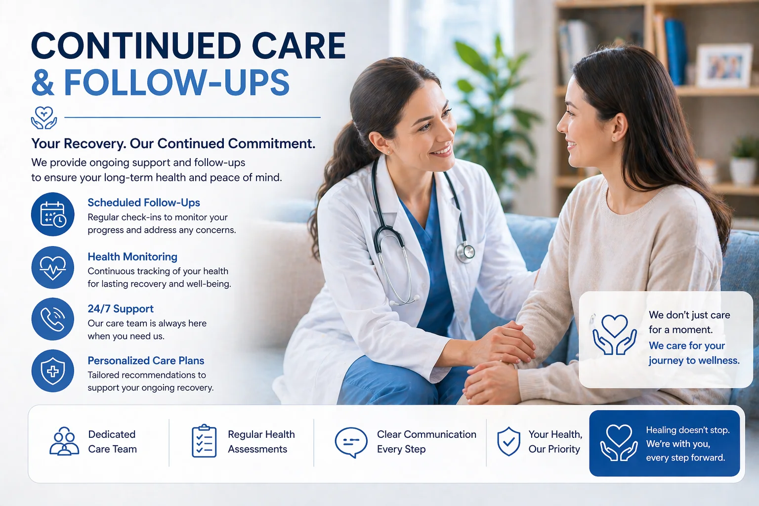 Continued Care & Follow-Ups